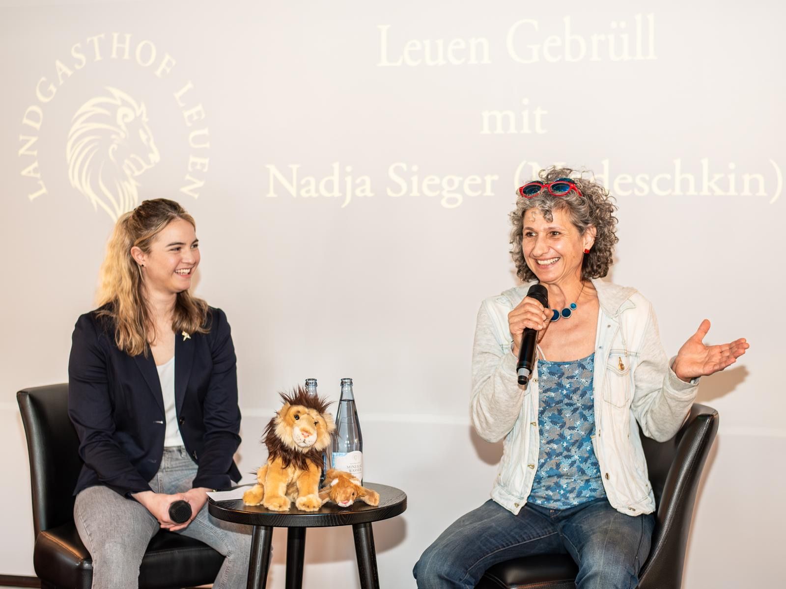 Leuen Gebrüll mit Nadja Sieger (alias Nadeschkin)