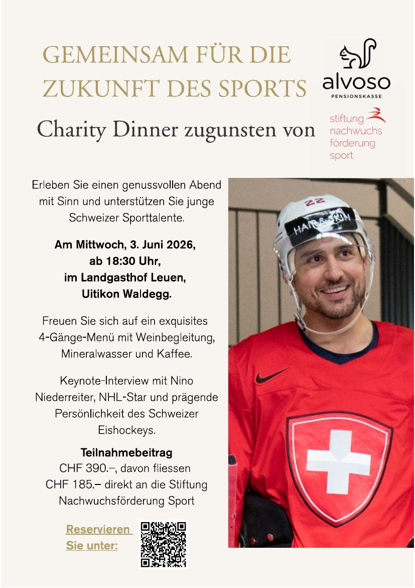 Charity Event mit Stiftung Nachwuchsförderung Sport